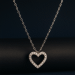 Eternal Embrace – Premium Heart Pendant Necklace for Women