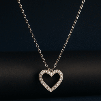 Eternal Embrace – Premium Heart Pendant Necklace for Women