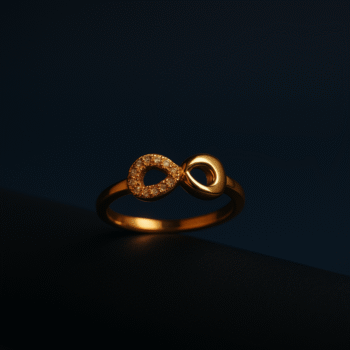 Trendy Adjustable Gold Ring for Women – Elegant & Minimalist Design