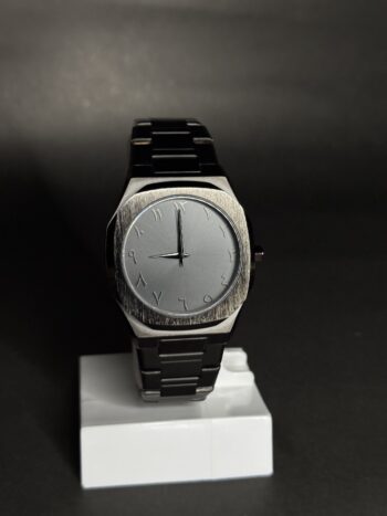 Arabic Aura Stainless Steel Watch – 150 Grams