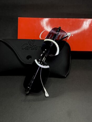 •Cartier Panther Series – Black Edition Glasses