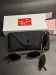 Slim Oval Sunglasses – Unisex Premium Retro Shades