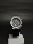 Black Hublot Sports Watch – Rugged Gear Dial & Modern Design