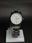 Citizen Men’s Silver Stainless Steel Watch with Day & Time Display