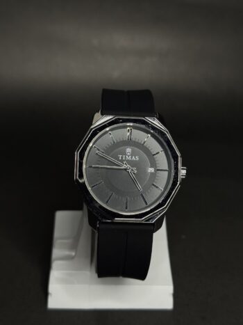 Timas Magnetic Strap Watch – Black Dial with Date Display