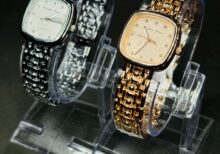 Elegant Women’s Watch – Vintage Square Dial Design